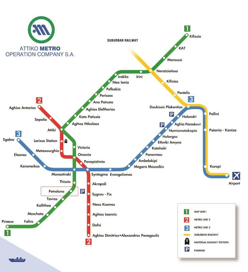 D16 Athens Apartment - 5' Mins To Petralona Metro Экстерьер фото